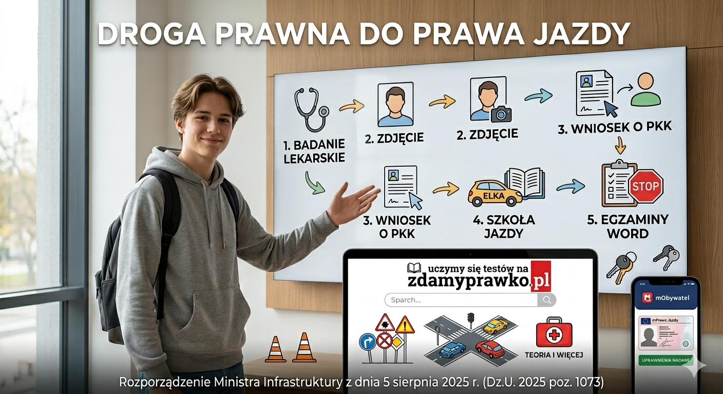 prawo jazdy - droga prawna, jak zdobyć prawo jazdy